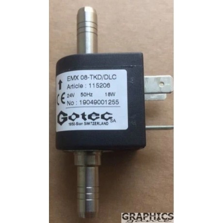 GOTEC EMX08 TKD/DLC 115206 PUMP 24v 50Hz 18w Electromagnetic pump
