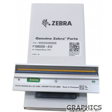 Zebra ZT610 Thermal Label Printer 600dpi P1083320-012