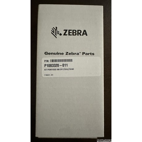 Genuine Zebra P1083320-011 Printhead Kit 300 DPI ZT610, ZT610R