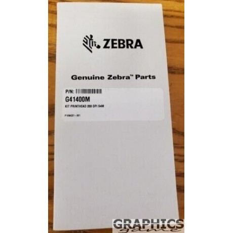 Genuine Zebra S4M Thermal Printhead 203dpi G41400M