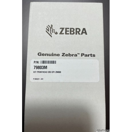 Genuine Zebra ZM600 Thermal Printhead 203dpi 79803M