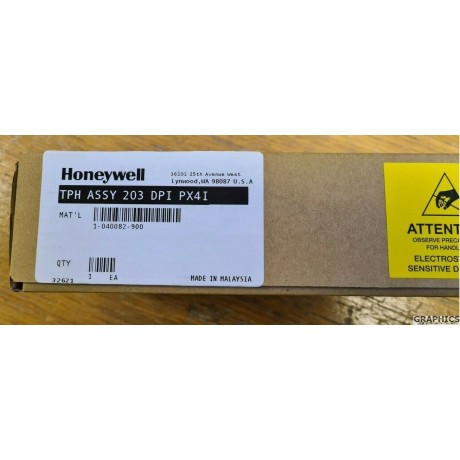Honeywell PX4I 203DPI Thermal Printhead 1-040082-900
