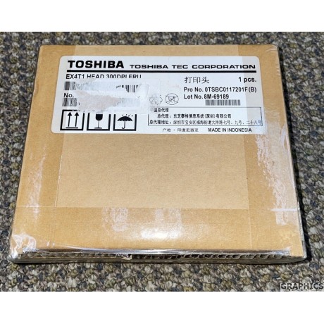 New Toshiba EX4T1 300 dpi Printhead 0TSCBC0117201F