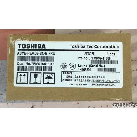 Genuine Toshiba B-SX5T Printhead 300dpi 7FM01641100