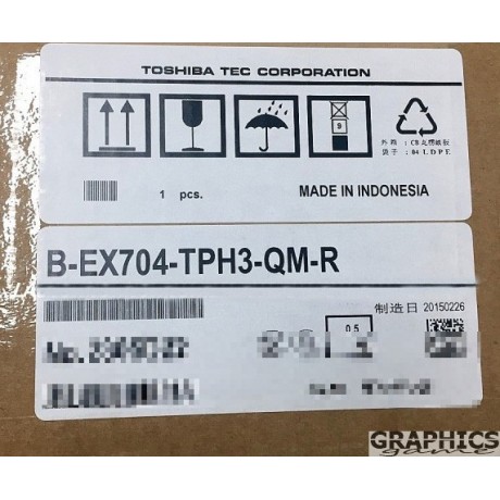 Toshiba B-EX4T2 Printhead 300dpi B-EX704-TPH3-QM-R