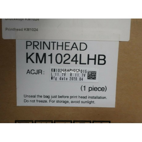 New and Original Konica KM1024 LHB 42PL UV Print Head