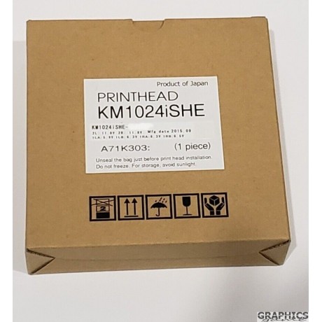 Konica Minolta KM HS2000 UV print head replace konica 1024i KM1024i SHE 6pl
